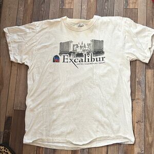 Vintage Excalibur Hotel & Casino Las Vegas Graphic Tee XL